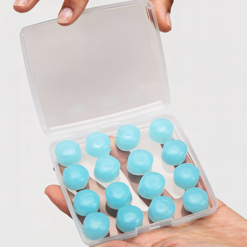 100% silicone moldable earplugs